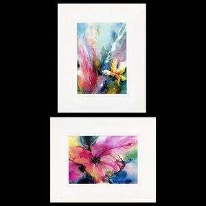 Bundle of Floral Prints in 8x10 Presentation Mats